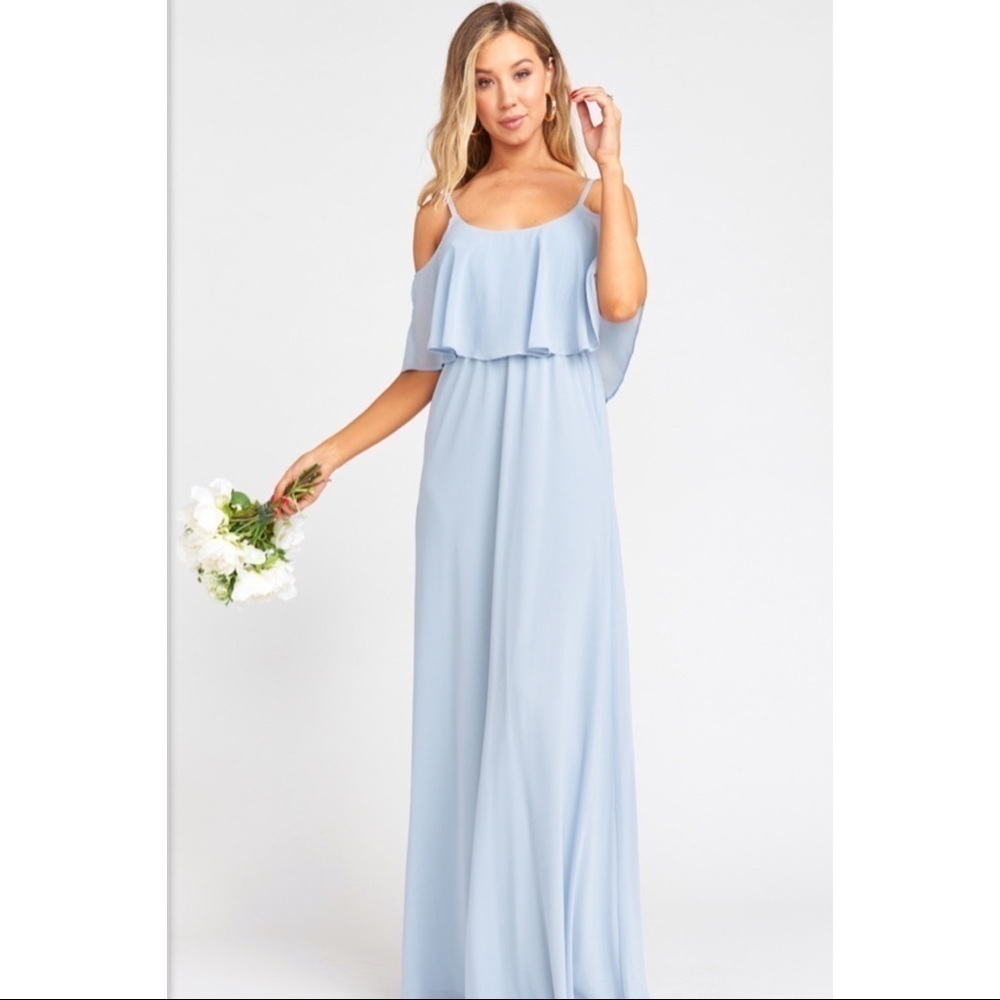 Show Me Your MuMu Caitlin Ruffle Maxi Dress